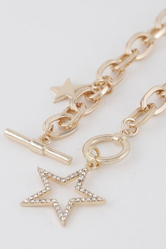 Load image into Gallery viewer, Vega Star Toggle Necklace - 1 Hot Diva
